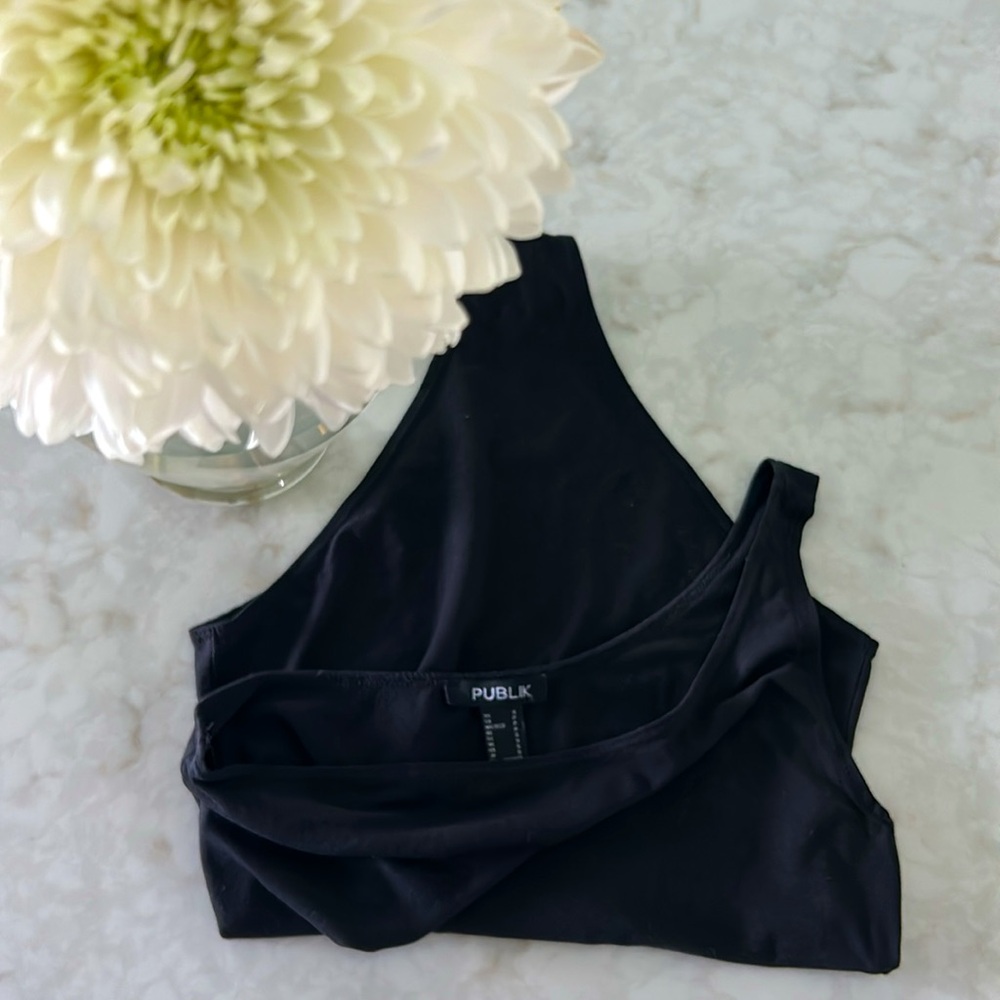 PUBLIK - Tamara One shoulder body suit - Picture 6 of 6